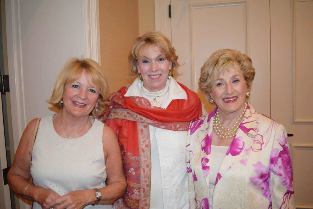 Felice Oldacre, Marjorie Feltus-Hawkins and Nancy Peterson Hearn